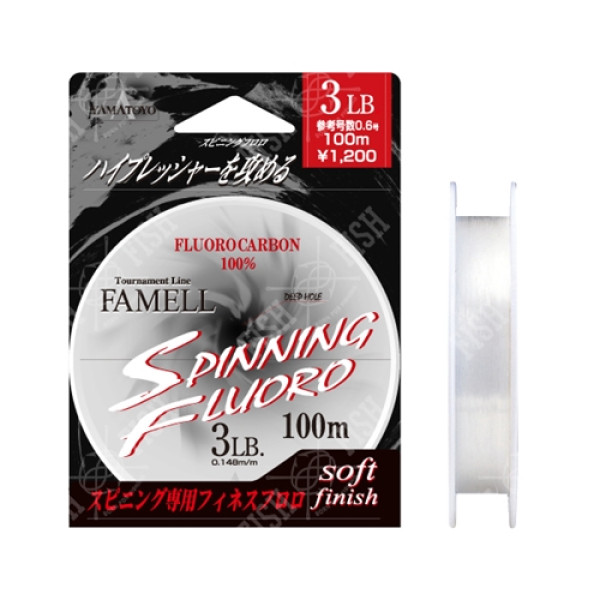 Флюорокарбон Yamatoyo Spinning Fluoro # 0.6