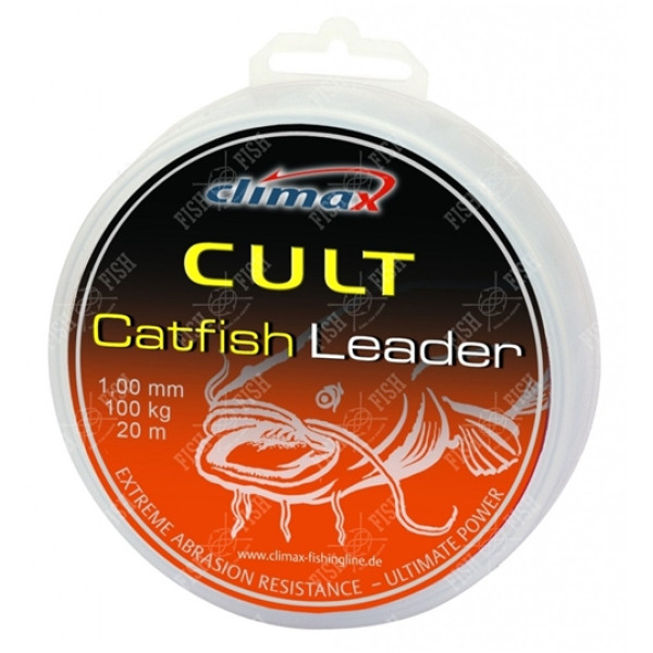 Повідковий матеріал Climax CULT Catfish Leader сомовий 1.30 (Brown)