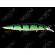 Wobbler Deps Balisong Minnow 130F Green Perch 130mm 21g