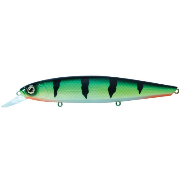 Воблер Deps Balisong Minnow 100SP Green Perch 100mm 17.5g
