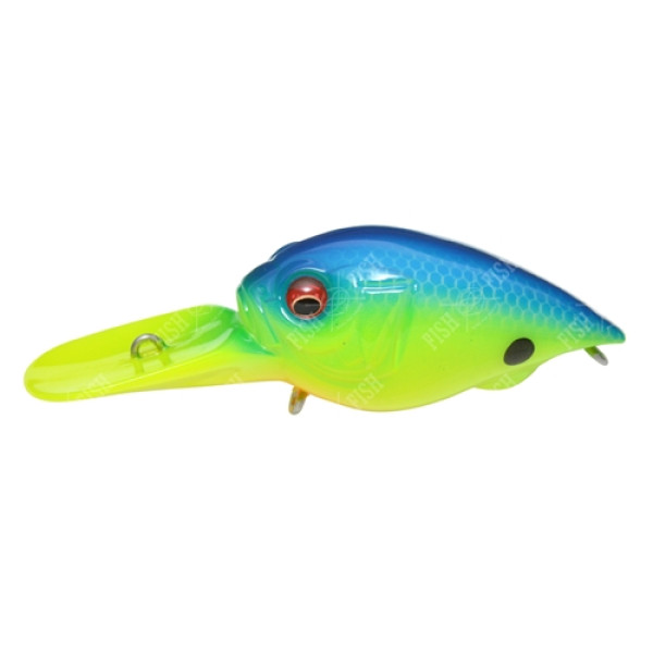 Wobbler Megabass SM-X SPRIGGAN col. BLUE BACK CHARTREUSE