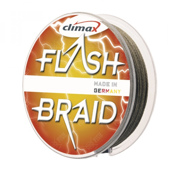 Шнур Climax Flash Braid Green 0.20 (Индивидуальная упаковка)