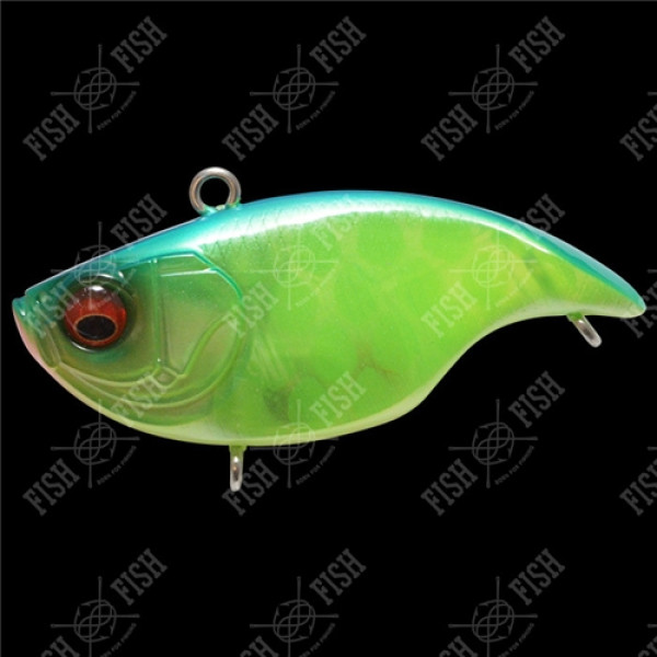 Wobbler Megabass VIBRATION-X MICRO (SILENT) col. BLUE BACK LIME