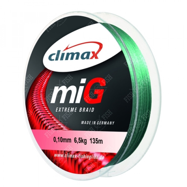 Шнур Climax Mig Braid NG Gray-Green 0.16