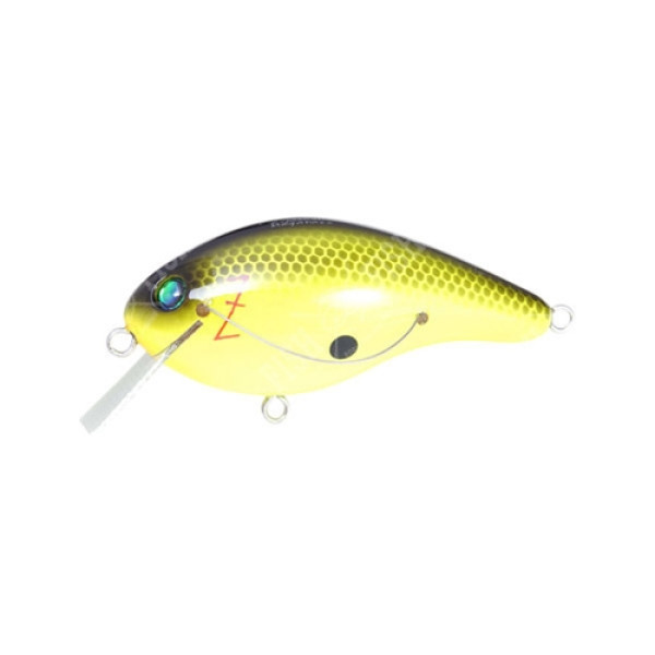 Wobbler Megabass Z-CRANK (COVER HACKING) Jr. (BLUE LABEL) col. BLACK BACK CHART