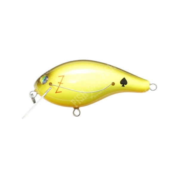 Wobbler Megabass Z-CRANK (COVER HACKING) Jr. (BLUE LABEL) col. IL BROWN BACK CHART