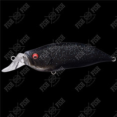 Wobbler Megabass IXI SHAD TYPE-R col. BLACK HOLE