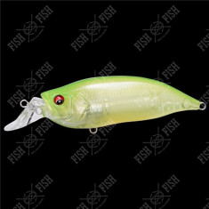 Wobbler Megabass IXI SHAD TYPE-R col. CLEAR LIME CHART