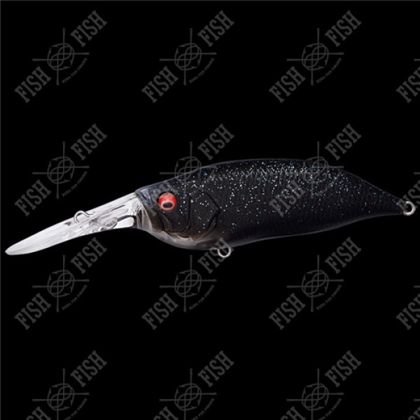 Wobbler Megabass IXI SHAD TYPE-3 col. BLACK HOLE