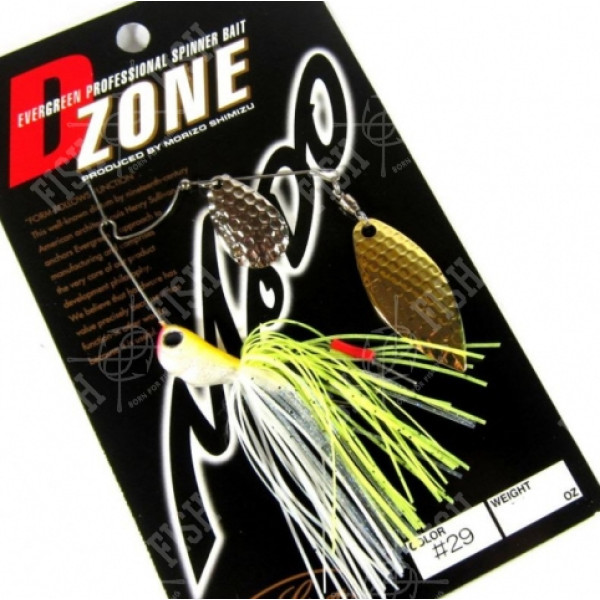 Спиннербейт EverGreen D ZONE 1/2DW # 29