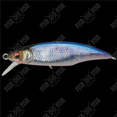 Wobbler Megabass GREAT HUNTING 50 FLAT SIDE (FS) col. M BLUE STREAM