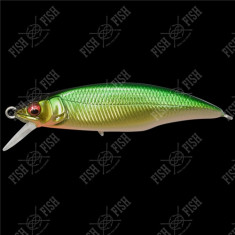 Wobbler Megabass GREAT HUNTING 50 FLAT SIDE (FS) col. M LIME GOLD