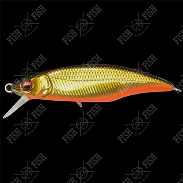 Wobbler Megabass GREAT HUNTING 50 FLAT SIDE (FS) col. M KINKURO