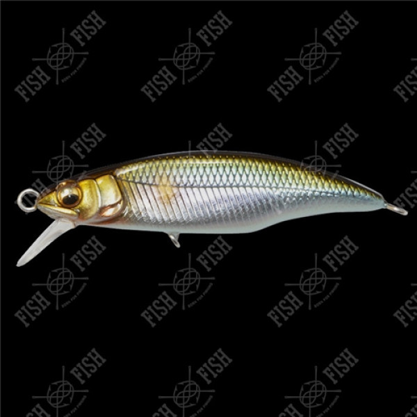 Wobbler Megabass GREAT HUNTING 45 FLAT SIDE (FS) col. TAKUMI SETSUKI AYU
