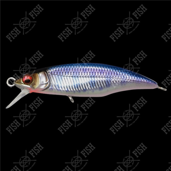 Wobbler Megabass GREAT HUNTING 45 FLAT SIDE (FS) col. M BLUE STREAM