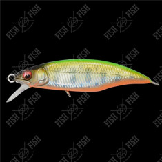 Wobbler Megabass GREAT HUNTING 45 FLAT SIDE (FS) col. LZ LIME BACK OB