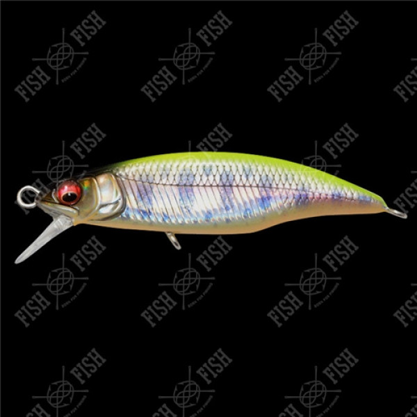 Wobbler Megabass GREAT HUNTING 45 FLAT SIDE (FS) col. LZ CHART BACK YAMAME
