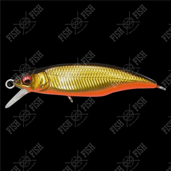 Wobbler Megabass GREAT HUNTING 45 FLAT SIDE (FS) col. M KINKURO