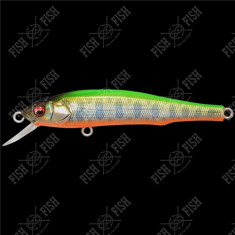 Wobbler Megabass GREAT HUNTING 70 FLAT SIDE (SP) col. LZ LIME BACK OB