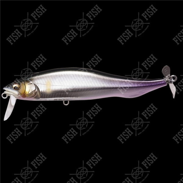 Wobbler Megabass PROP DARTER i-WAKE col. AL BIWAKO AYU