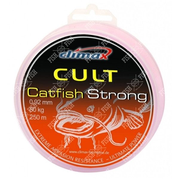Шнур Climax CULT Catfish Strong  280 m. 0,75 мм, 75.00 кг, коричневый