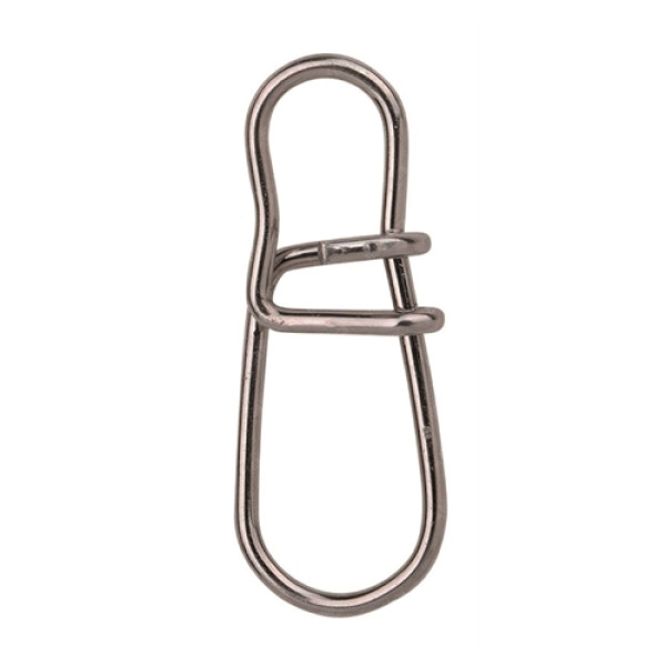 Застежка Gamakatsu Hyper Quick Round Snap №3 36kg (5шт/уп) ц:nickel