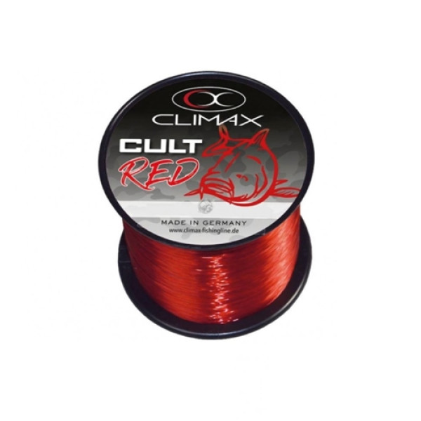 Леска CLIMAX CULT Carpline red 0.35mm 9 kg, красная 1000m