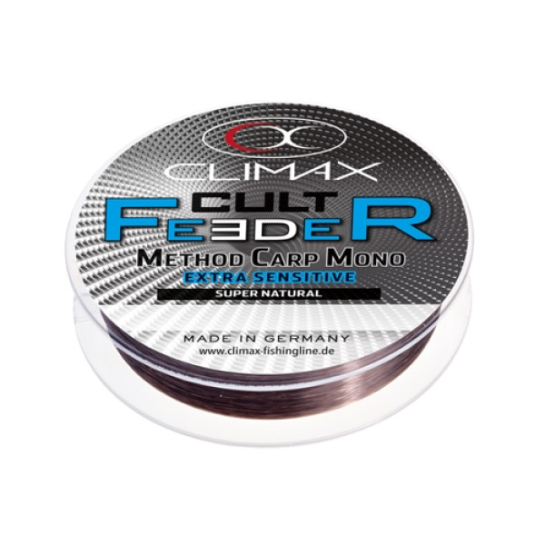 Леска Climax CULT Feeder Method Carp Mono SB 0,22mm, 4,1kg 300m dark-brown