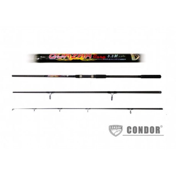 Карповое удилище QUAZAR CARP Condor 3.3m 3.5LB 3 секции
