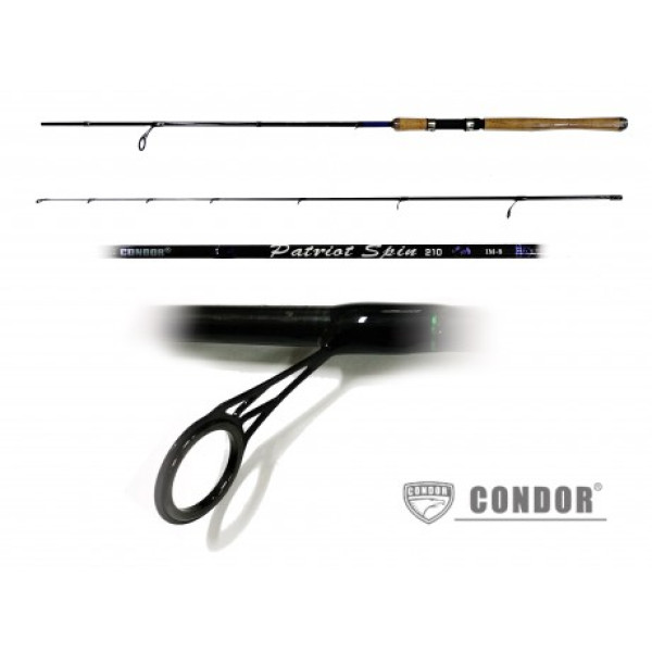 Cпиннинг штекерный Condor Patriot Spin , 2.1m 5-20g, карбон IM8