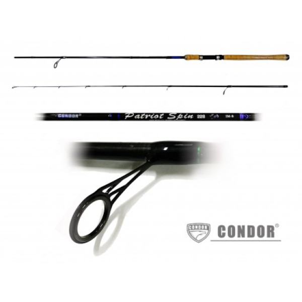 Cпиннинг штекерный Condor Patriot Spin , 2.28m 5-20g, карбон IM8