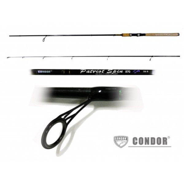 Cпиннинг штекерный Condor Patriot Spin , 2.7m 15-40g, карбон IM9
