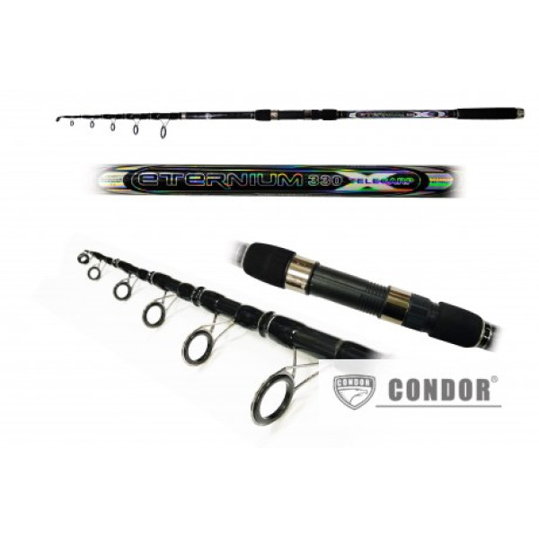 Карповое удилище Telecarp Eternium Condor 80-150г 3.3m (телескоп)