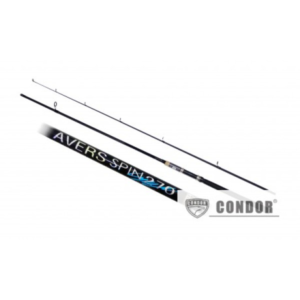 Спиннинг штекерный композит Condor  Avers 2.7, кольца Sik, T0-20g Спиннинг штекерный композит Condor  Avers 2.7, кольца Sik, T0-20g