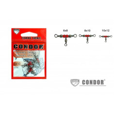 Потрійний вертлюжок CR 41705 8x10 size / 5 шт