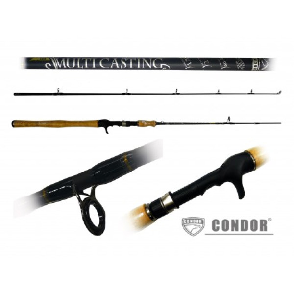 Cпиннинг штекерный Condor Multi Casting карбон IM8 1,8m 40-80g