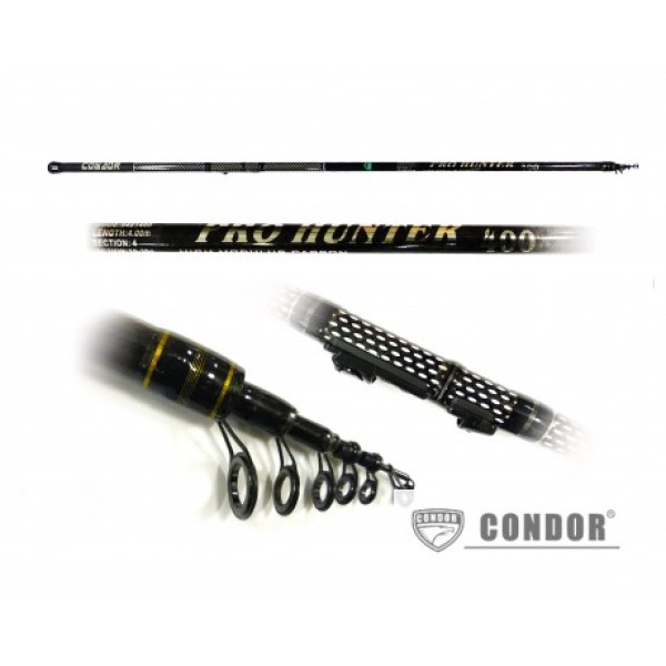 Удочка Condor Pro Hunter, 4m,CK, 10-30g