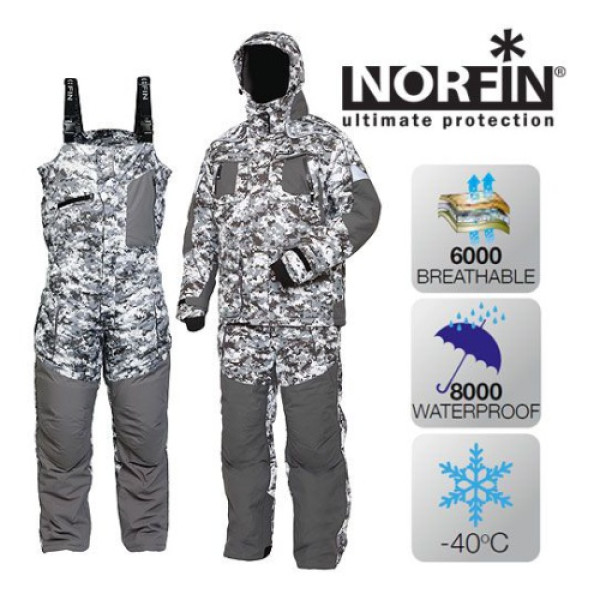 Зимний костюм Norfin Explorer Camo р.XL