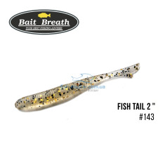 Silicone Bait Breath U30 Fish Tail 2 "(10pcs / pack) # 143