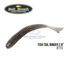 Silicone Bait Breath U30 Fish Tail Ringer 2.8 "(8pcs / pack) # 713
