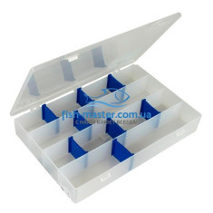 Flambeau 4 Fixed Compartment Box/8 Divs Ids 6196DS