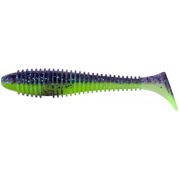 Силікон Keitech Swing Impact FAT 6.8" (3 шт/уп) к:pal#06 violet lime berry