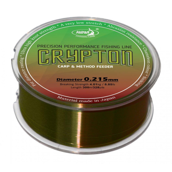 Леска Katran Crypton Carp & Method Feeder 300m (хамелеон) 0.261mm 12.57lb/5.7kg