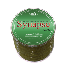 Line Katran Synapse Carp 1000m (olive green) 0.309mm 15.3lb/7.12kg