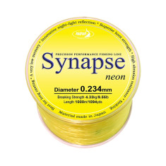 Line Katran Synapse Neon 1000m (neon-yellow) 0.234mm 9.55lb