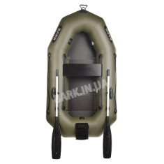 B-210CN Надувная лодка Bark одноместная с навесным транцем, гребная