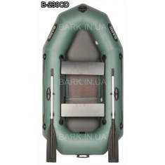 B-230C Надувная лодка Bark двухместная, гребная