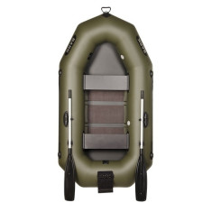 B-230CN Надувная лодка Bark двухместная с навесным транцем, гребная