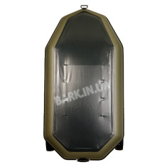 B-260NP Надувная лодка Bark двухместная с навесным транцем и привальным брусом, гребная