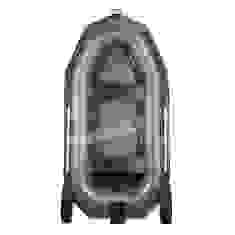 B-270N Bark double inflatable boat with outboard transom, rowing